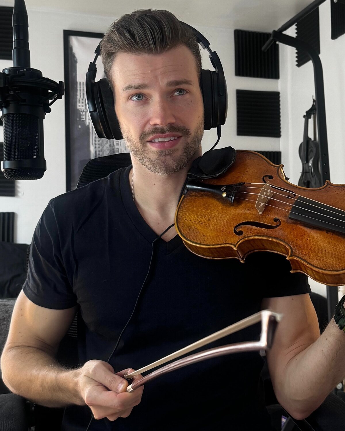 Filip Pogády in his teaching studio